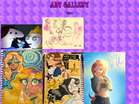 Myspace pages/art screenshot