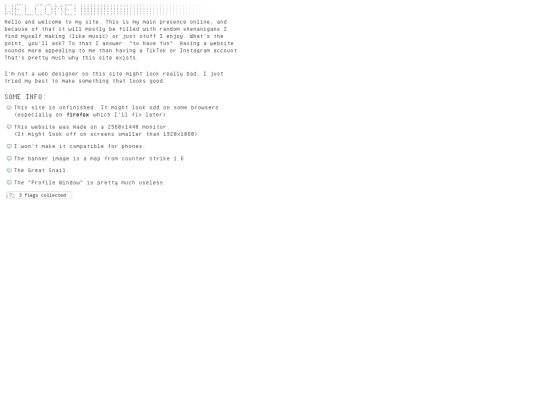 welcome screenshot