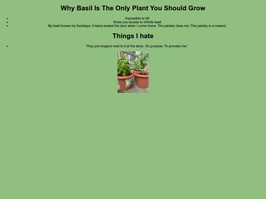 basil screenshot