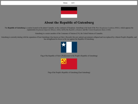 ROGGovt screenshot