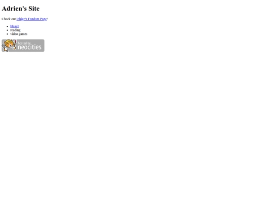 index screenshot