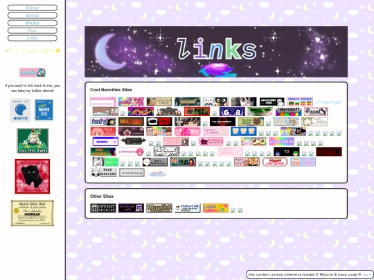 pages/links/links screenshot