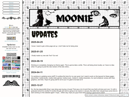 updates screenshot
