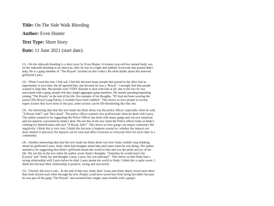 essay/OnTheSideWalkBleedingREADINGRESPONSE screenshot