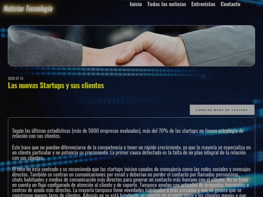 blogposts/noticias/tecnologia/negocios/las-nuevas-startups-y-sus-clientes screenshot