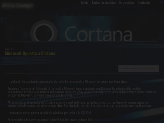 blogposts/noticias/tecnologia/software/microsoft-apuesta-a-cortana screenshot