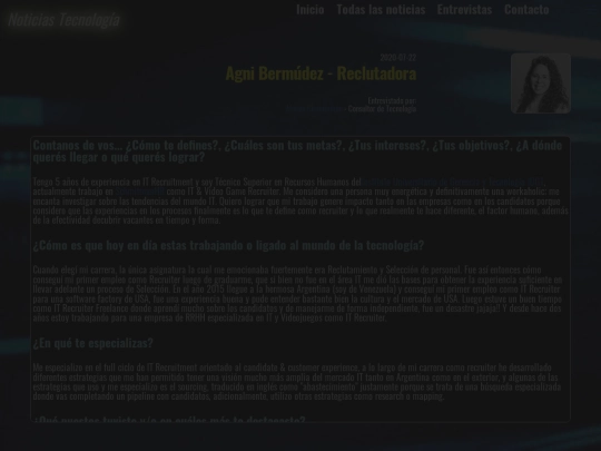 entrevistas/agni-bermudez screenshot