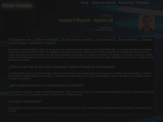 entrevistas/joaquin-pellegrini screenshot
