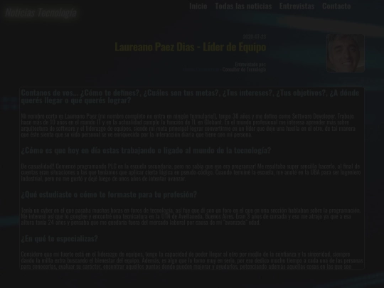 entrevistas/laureano-paez-dias screenshot