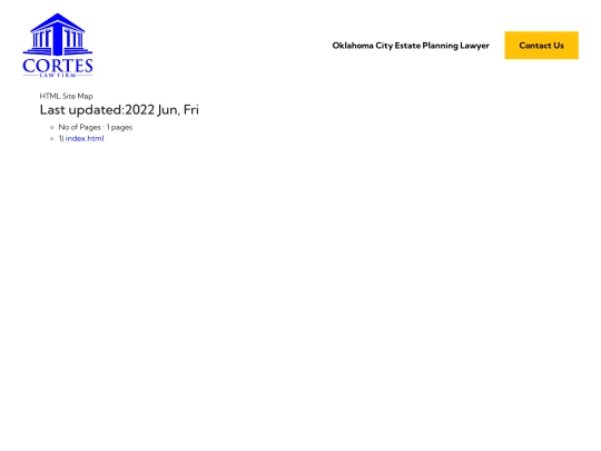 sitemap screenshot