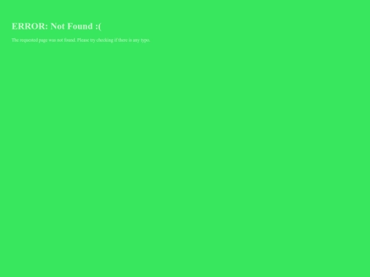 not_found screenshot