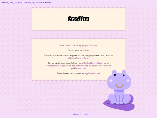 credits screenshot