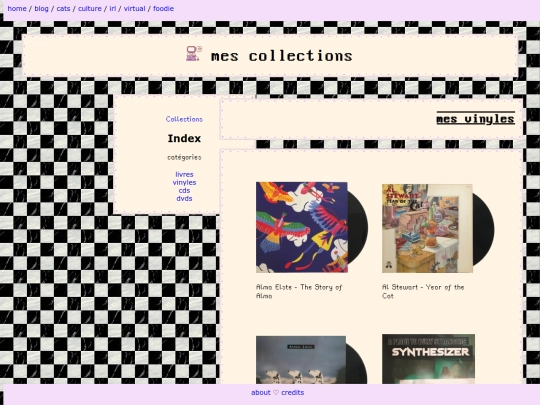 culture/collections/vinyles screenshot