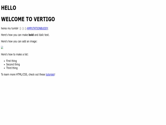 index screenshot