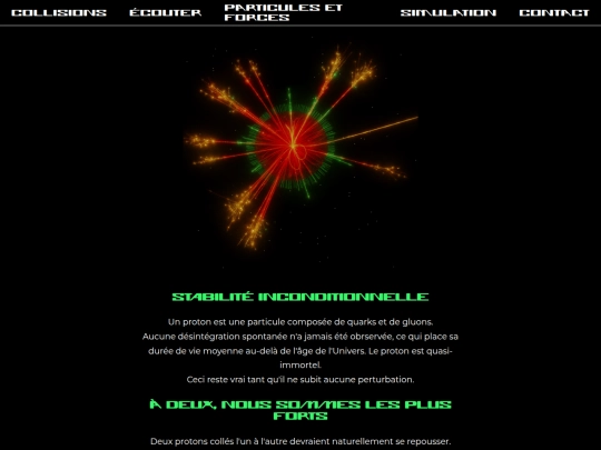 collisions screenshot