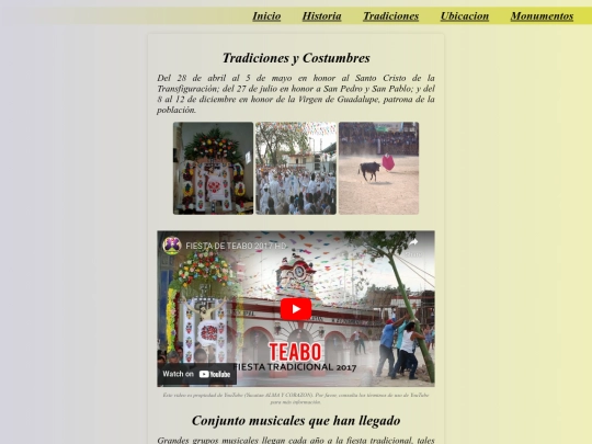 act26/tradiciones screenshot
