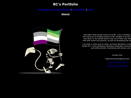 portfolio/about screenshot
