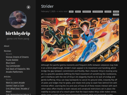 reviews/strider screenshot