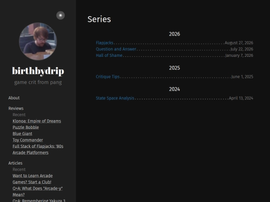 series screenshot