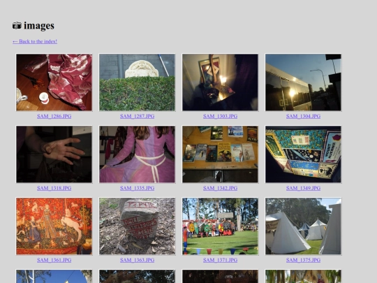 gallery/images screenshot