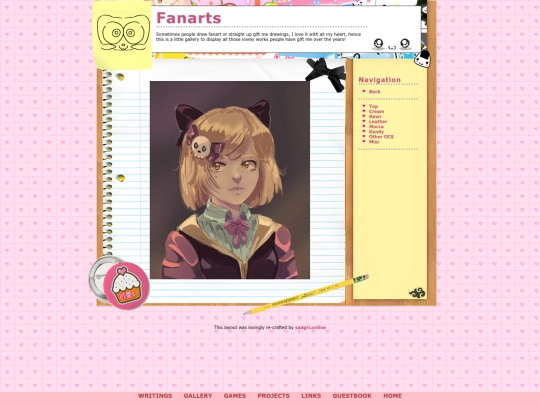 Gallery/Fanarts screenshot