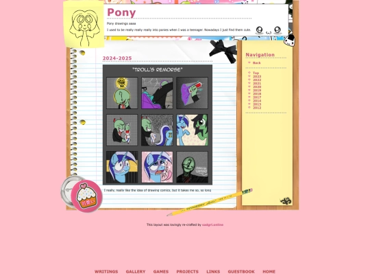 Gallery/Pony screenshot