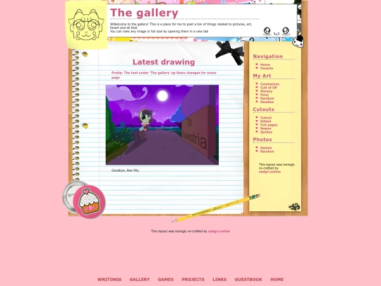 Gallery/Welcome screenshot