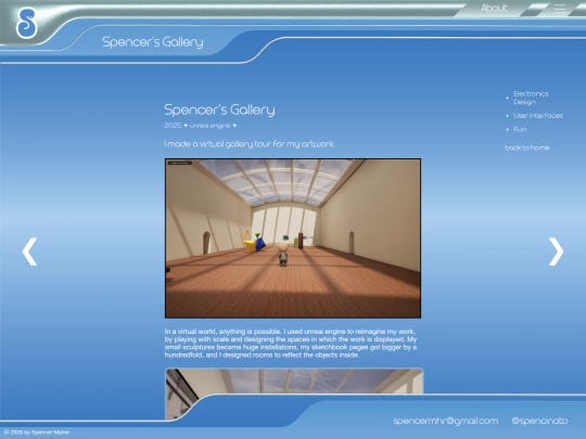 spencers-gallery screenshot