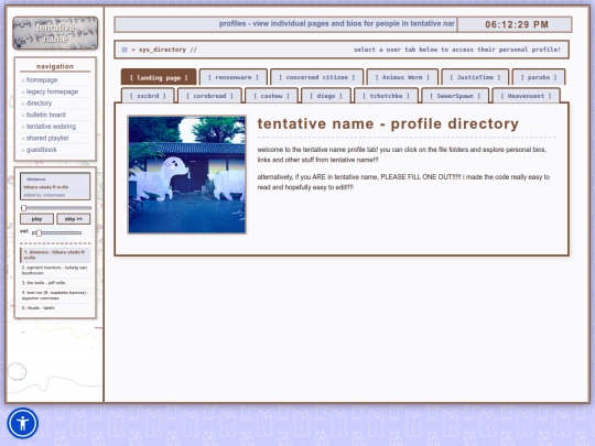 profile screenshot