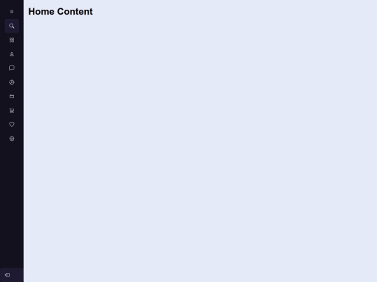 admin screenshot