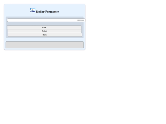 dollar screenshot