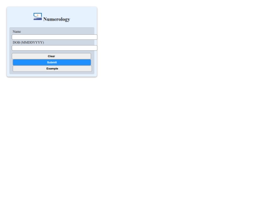 math/numerology screenshot