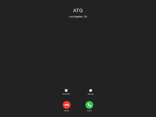 phonecall screenshot