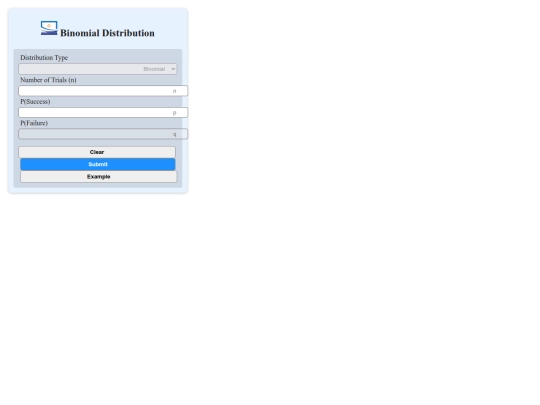 probability/binomial screenshot