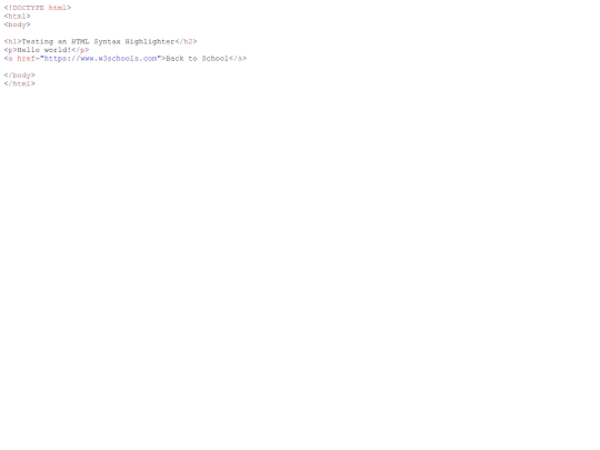 syntax screenshot