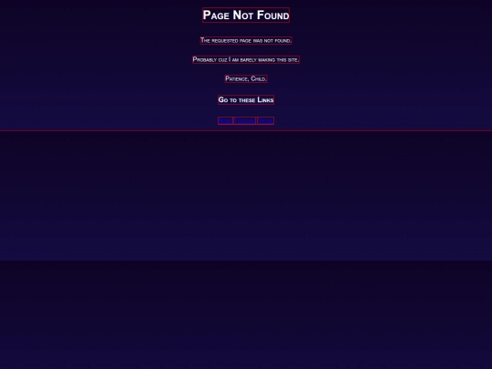 not_found screenshot