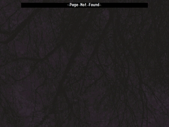 not_found screenshot