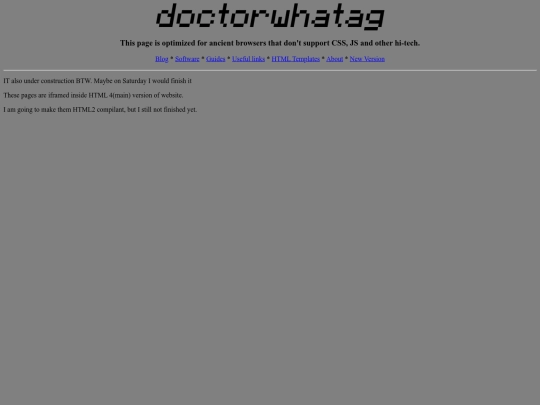 legacy screenshot