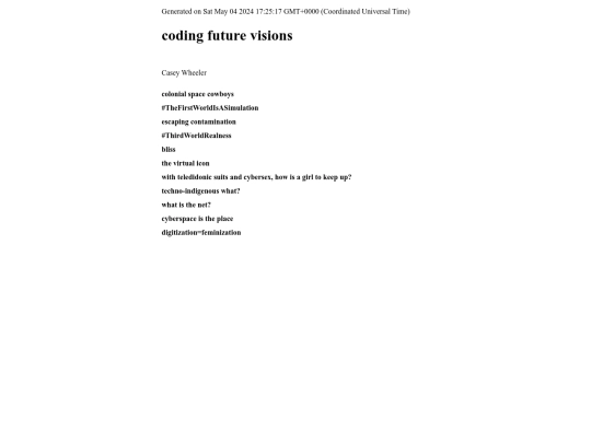 cyberfeminism/test screenshot