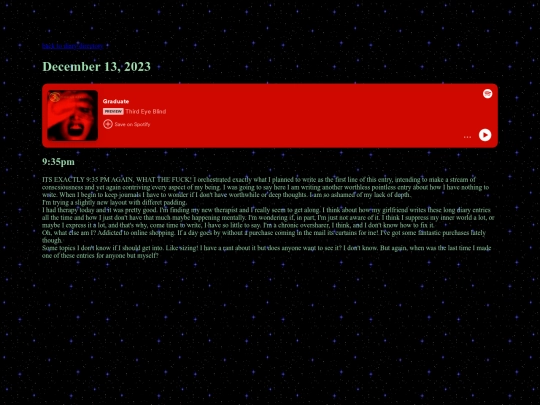 diary/entry16 screenshot