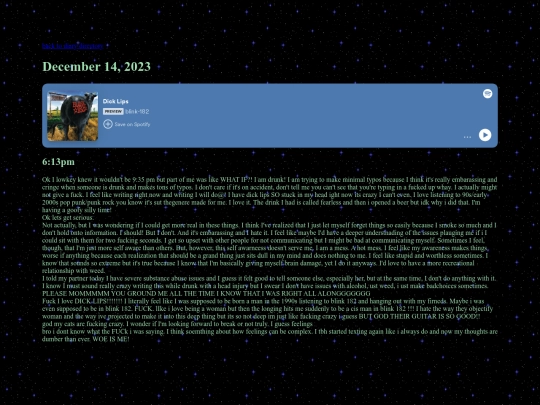 diary/entry17 screenshot