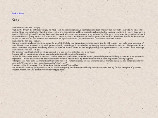 writing/gay screenshot