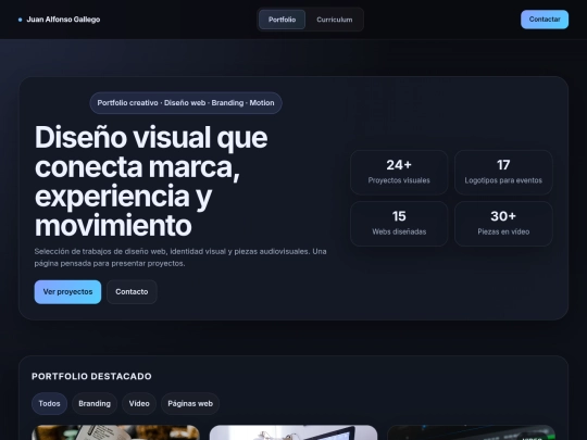 PORFOLIO screenshot