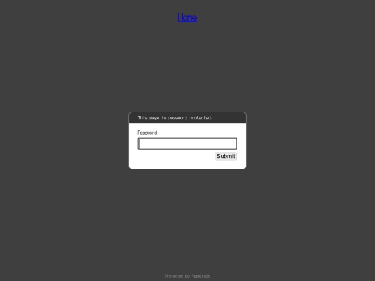 password screenshot