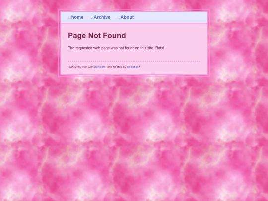 not_found screenshot