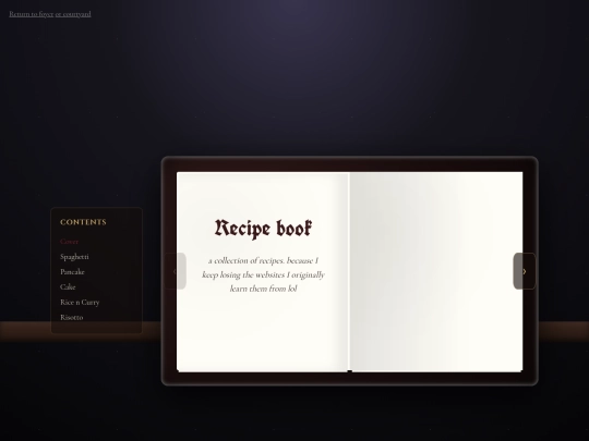 pages/kitchen screenshot