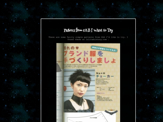 lolita/patternstotry screenshot