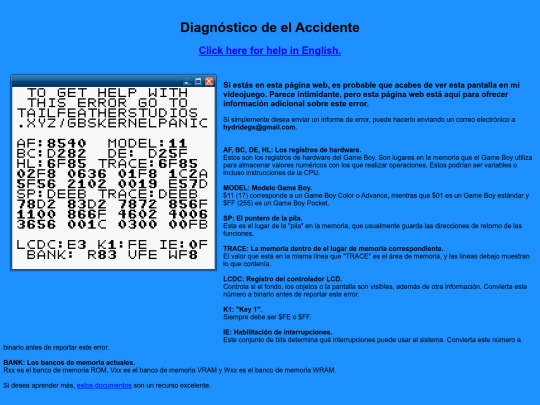 gbskernelpanic/index_es screenshot