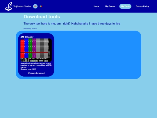 tools screenshot