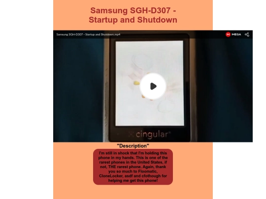 video/page/samsung_sgh_d307_startup_shutdown screenshot